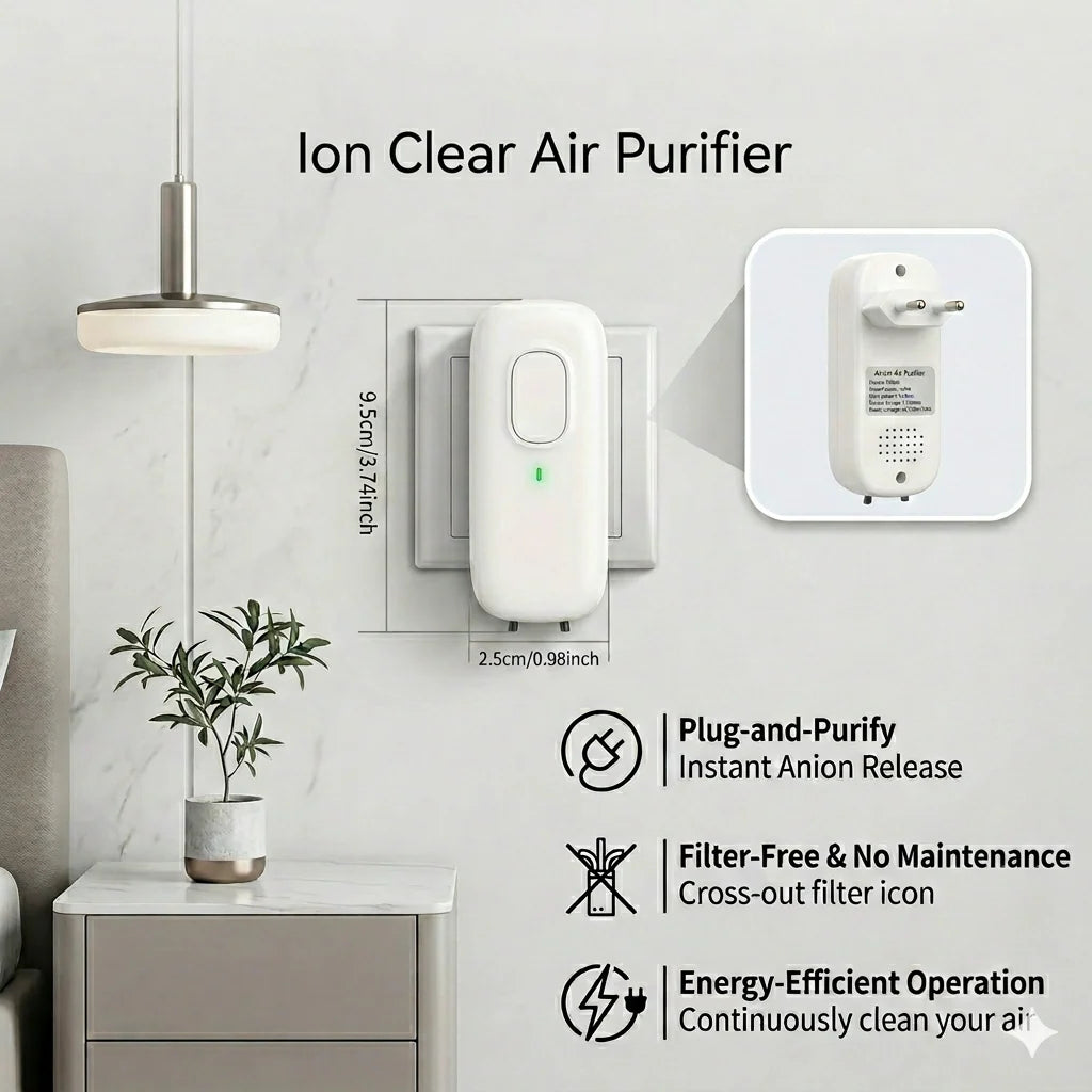 Plug & Breathe Ion Clear Air Purifier